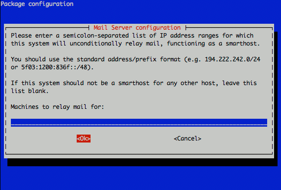 Exim4 relay machines configuration on Ubuntu 11.04 LTS (Lucid). Exim4 relay machines configuration on Ubuntu 11.04 LTS (Lucid).