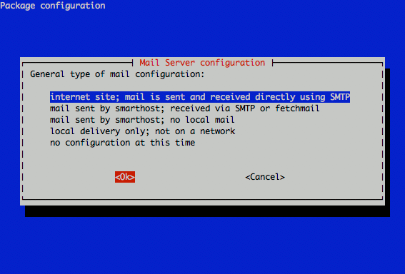 Exim4 mail delivery type configuration on Ubuntu 9.10 (Karmic). Exim4 mail delivery type configuration on Ubuntu 9.10 (Karmic).